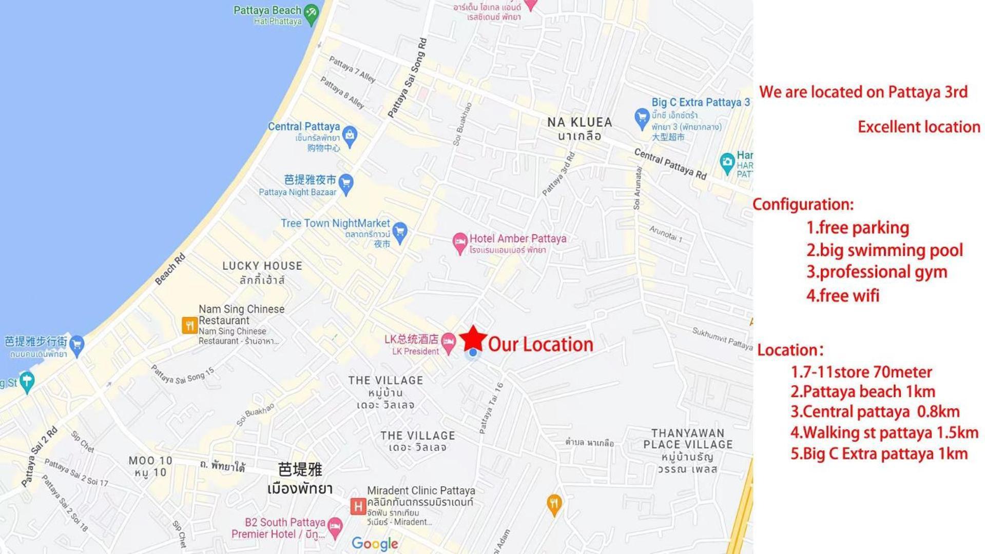 City Center Residence Kr Pattaya Exterior foto